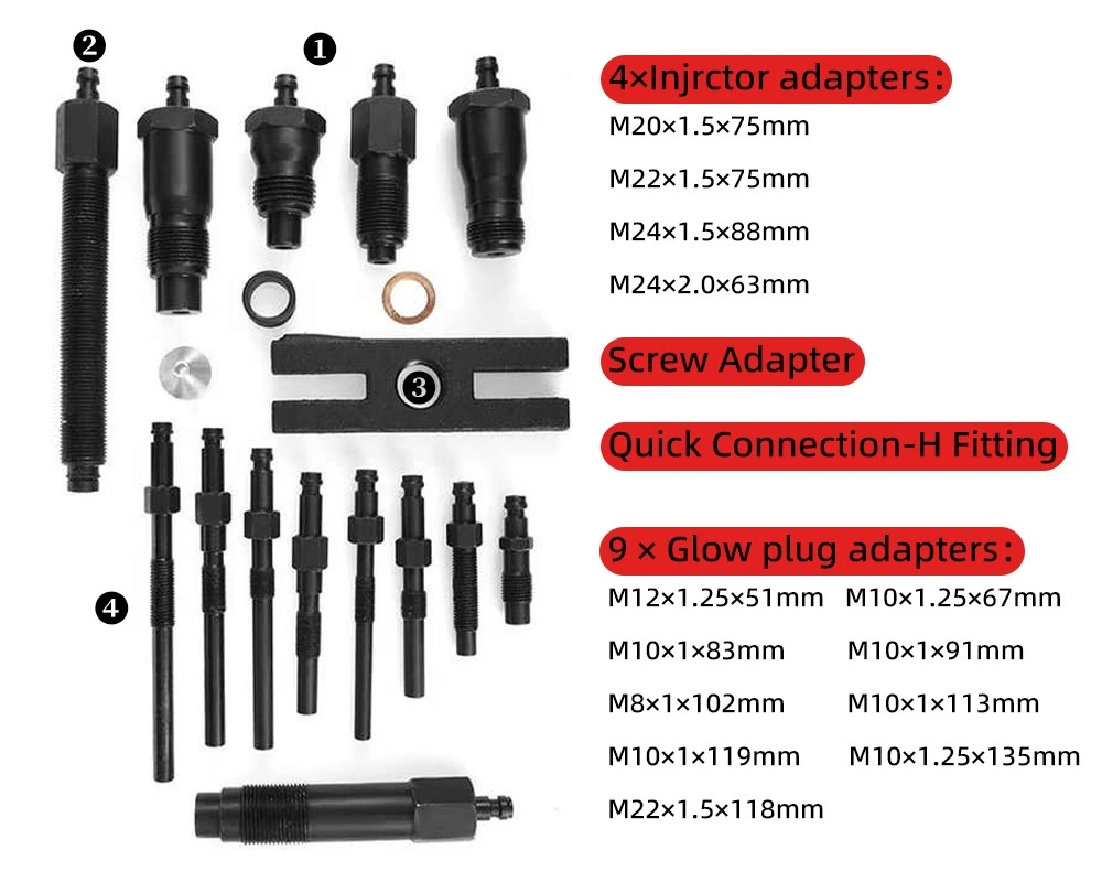 high pressure diesel fuel pressure tester-4 high pressure diesel fuel pressure tester-4